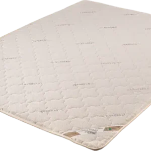 Camada de conforto Plus NYASERA com padrão de superfície e marca NYASERA