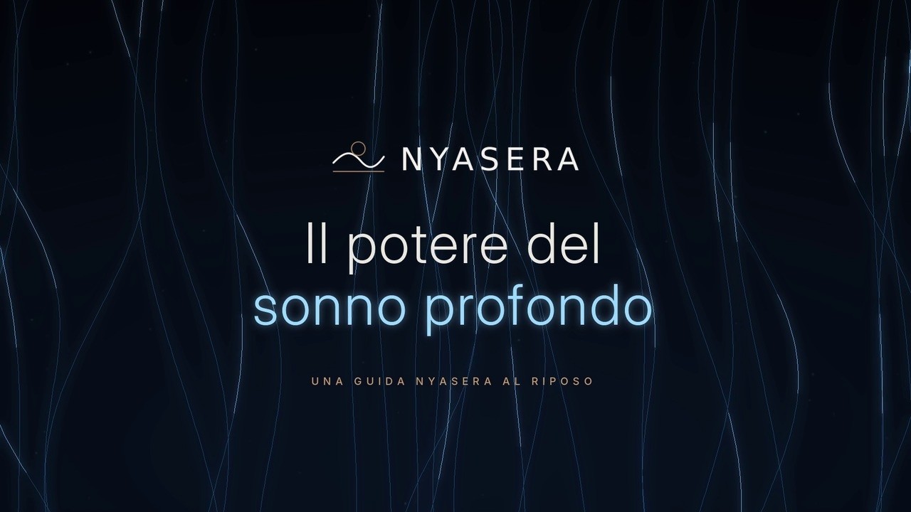 Anteprima del video NYASERA «Il potere del sonno profondo»